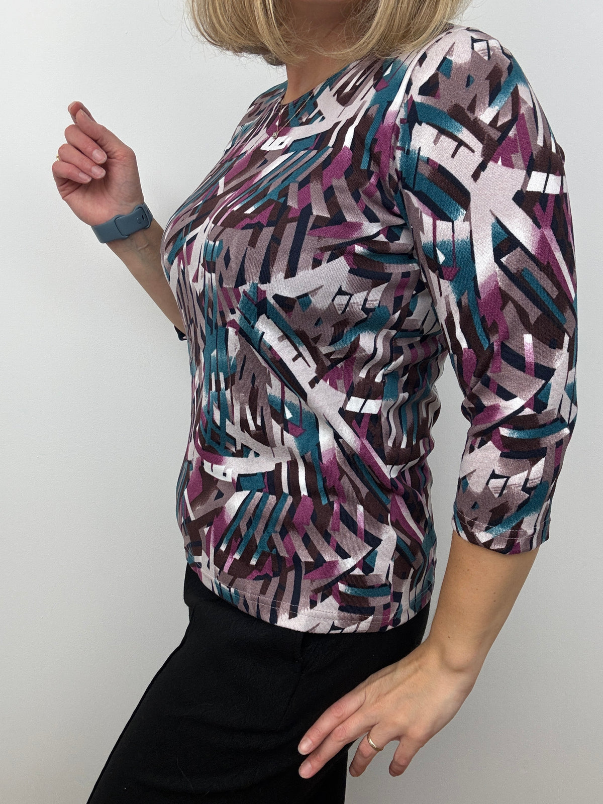 POLLY fine knit style top