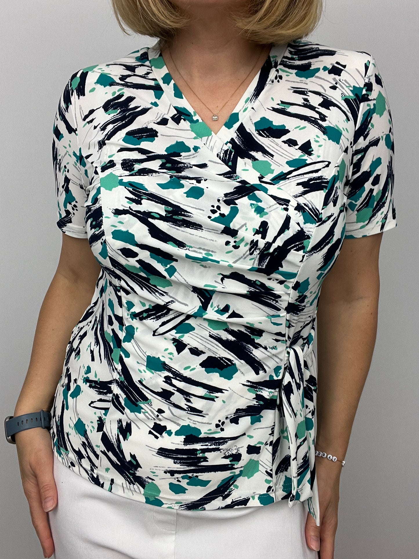 LACEY wrap top