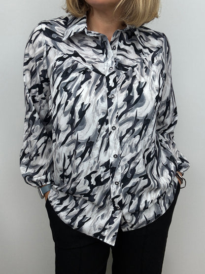 TINA blouse with collar