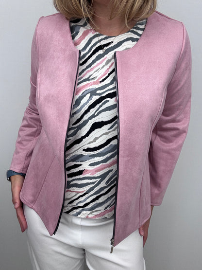 FIONA peachy feeling style top 3/4 sleeves