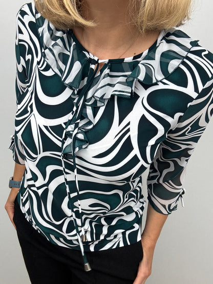 ADDISON ruffle top
