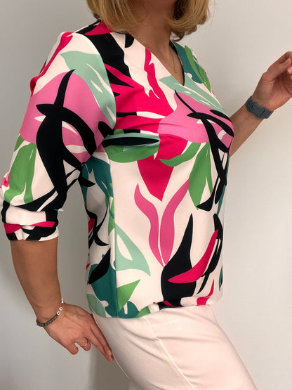 BETH v-neck top