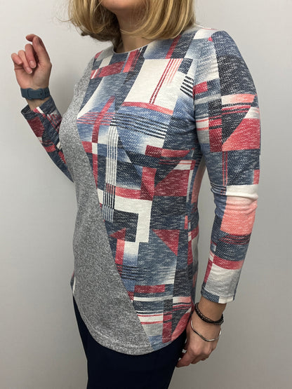 MAY long sleeve fine knit top