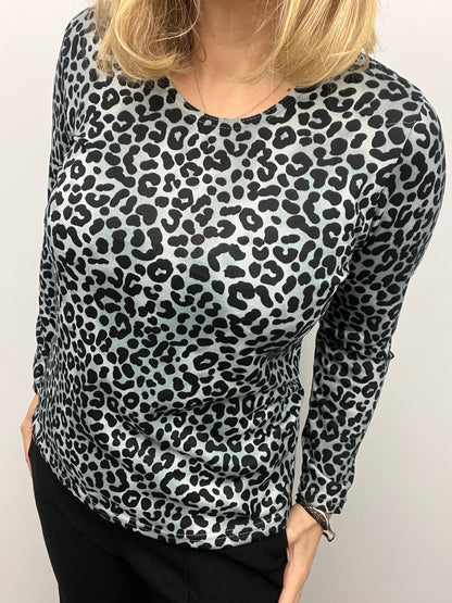 PAIGE fine knit style top long sleeve