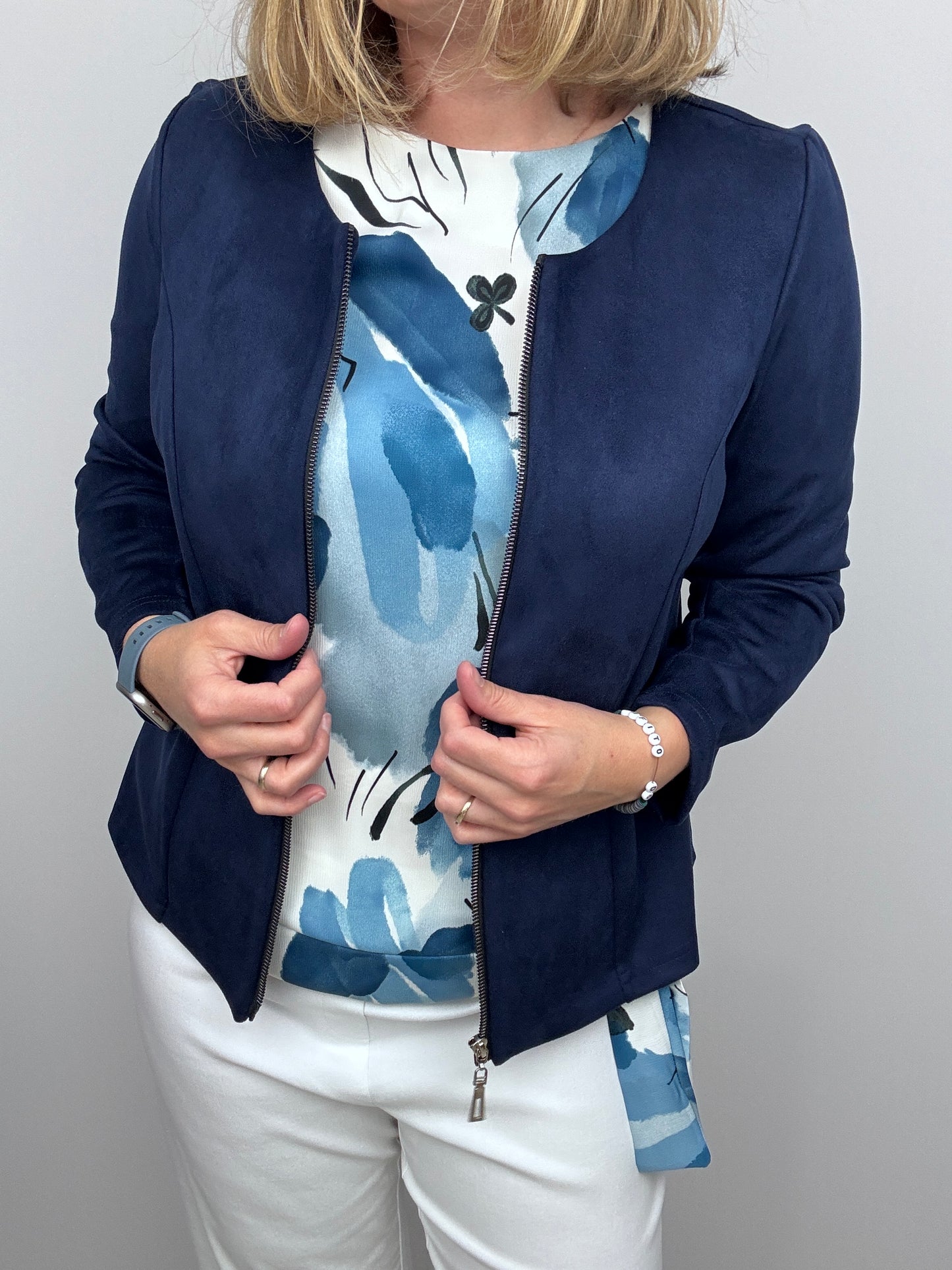 CAMERON tie-side top
