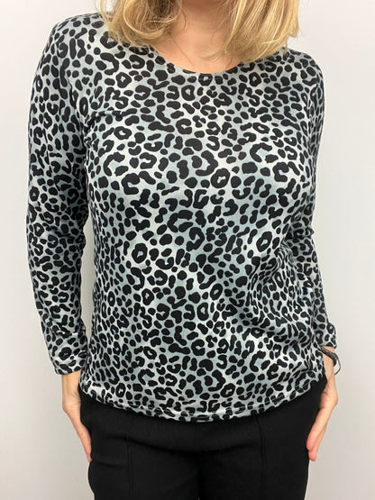 PAIGE fine knit style top long sleeve