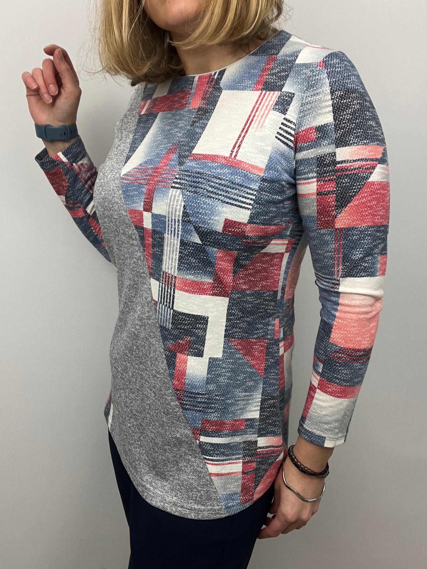 MAY long sleeve fine knit top