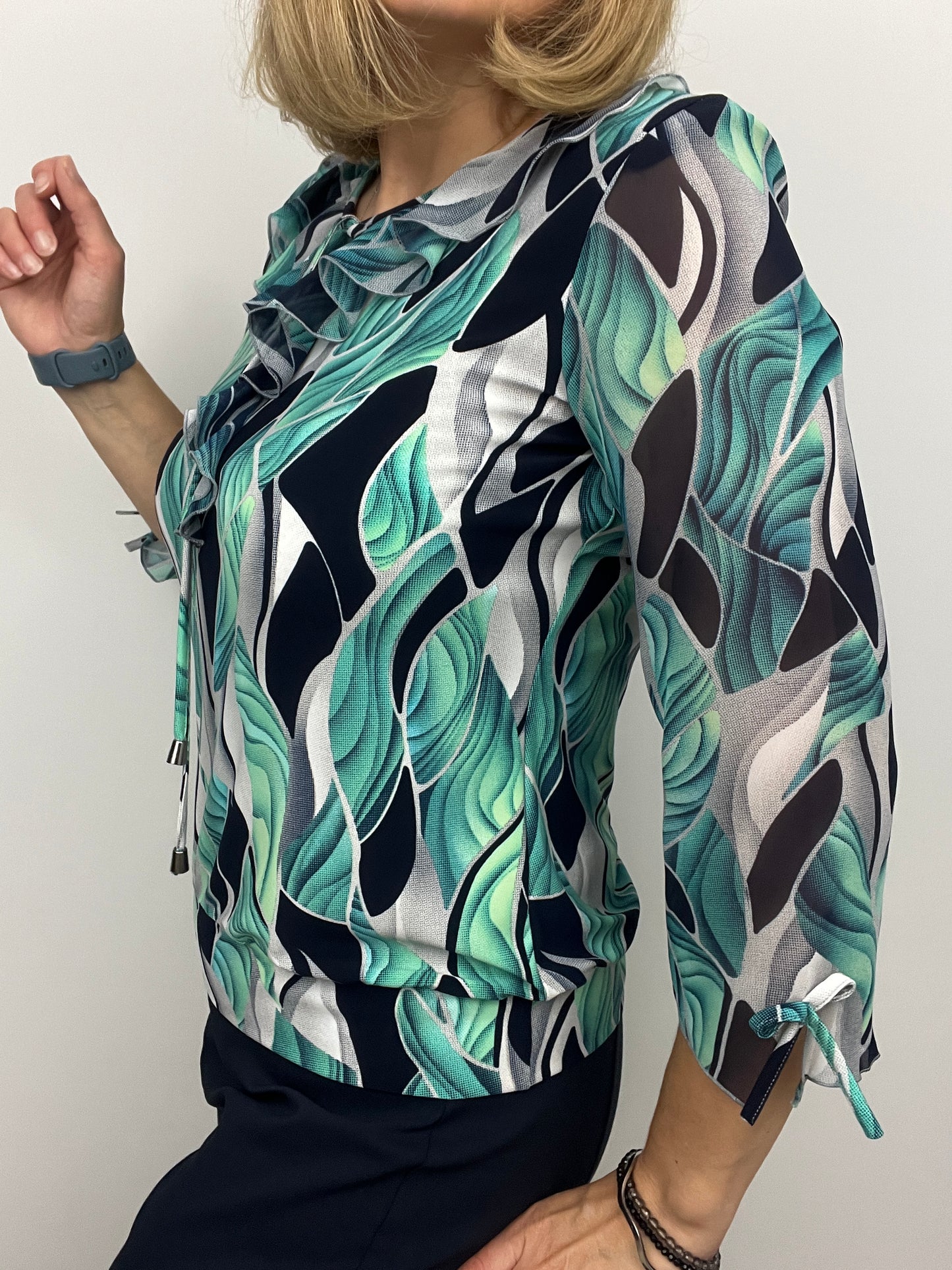 ASPEN ruffle top