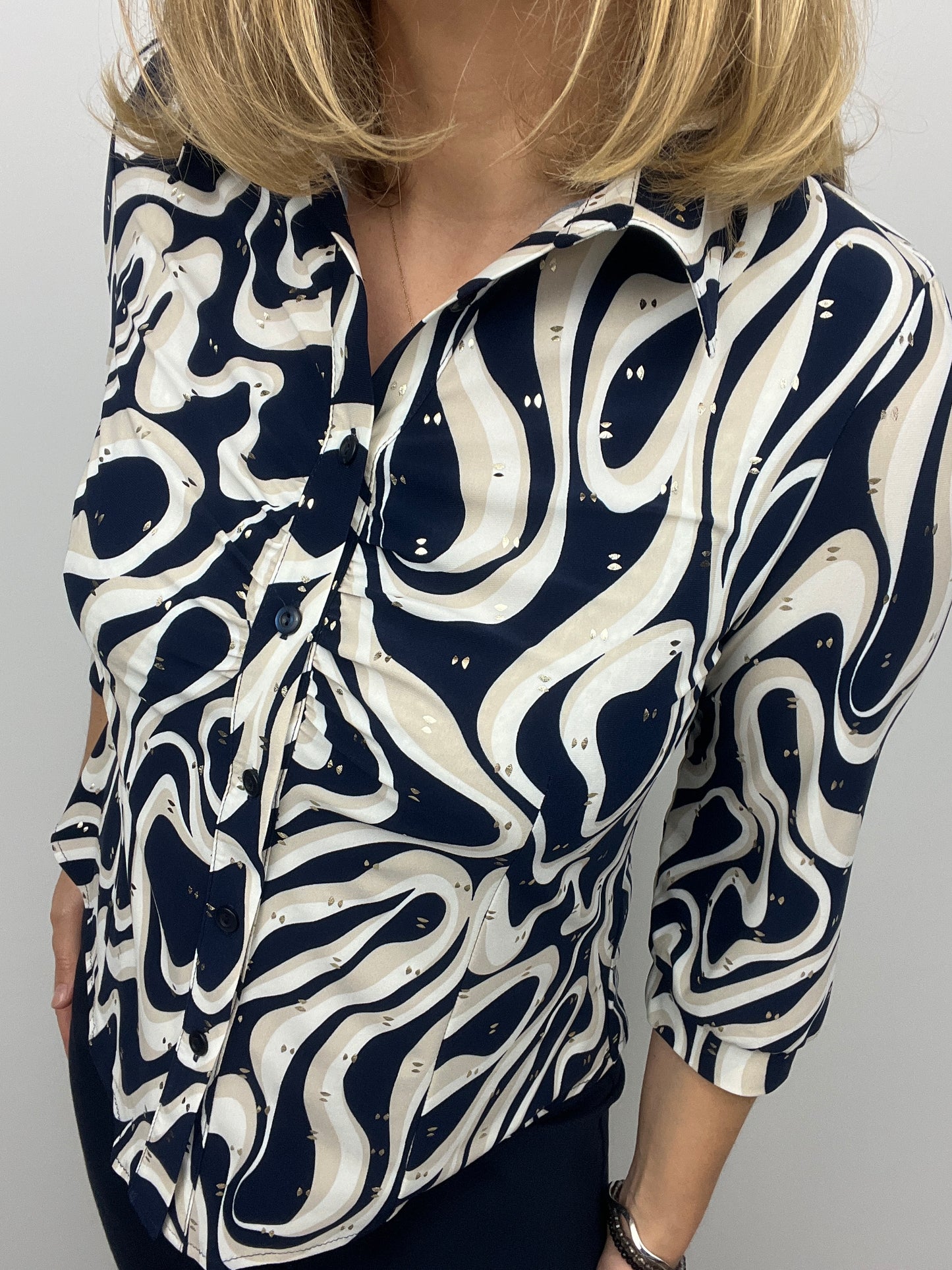 CHARLOTTE button down blouse