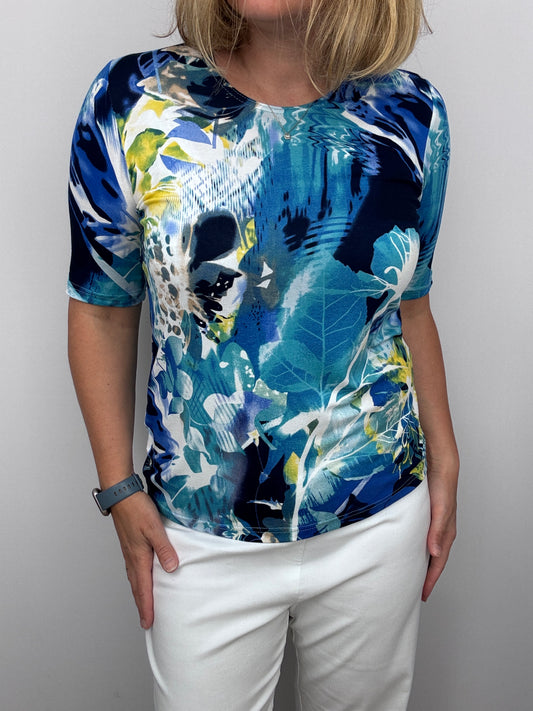 GWEN cotton feel style top short sleeve