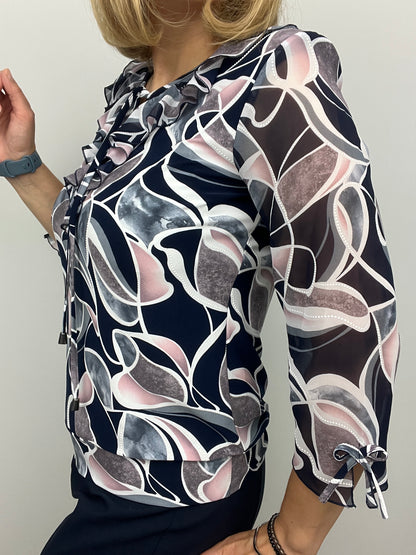 DEBBIE ruffle top