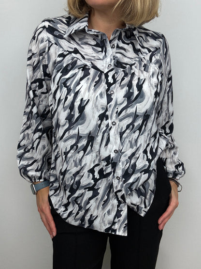 TINA blouse with collar