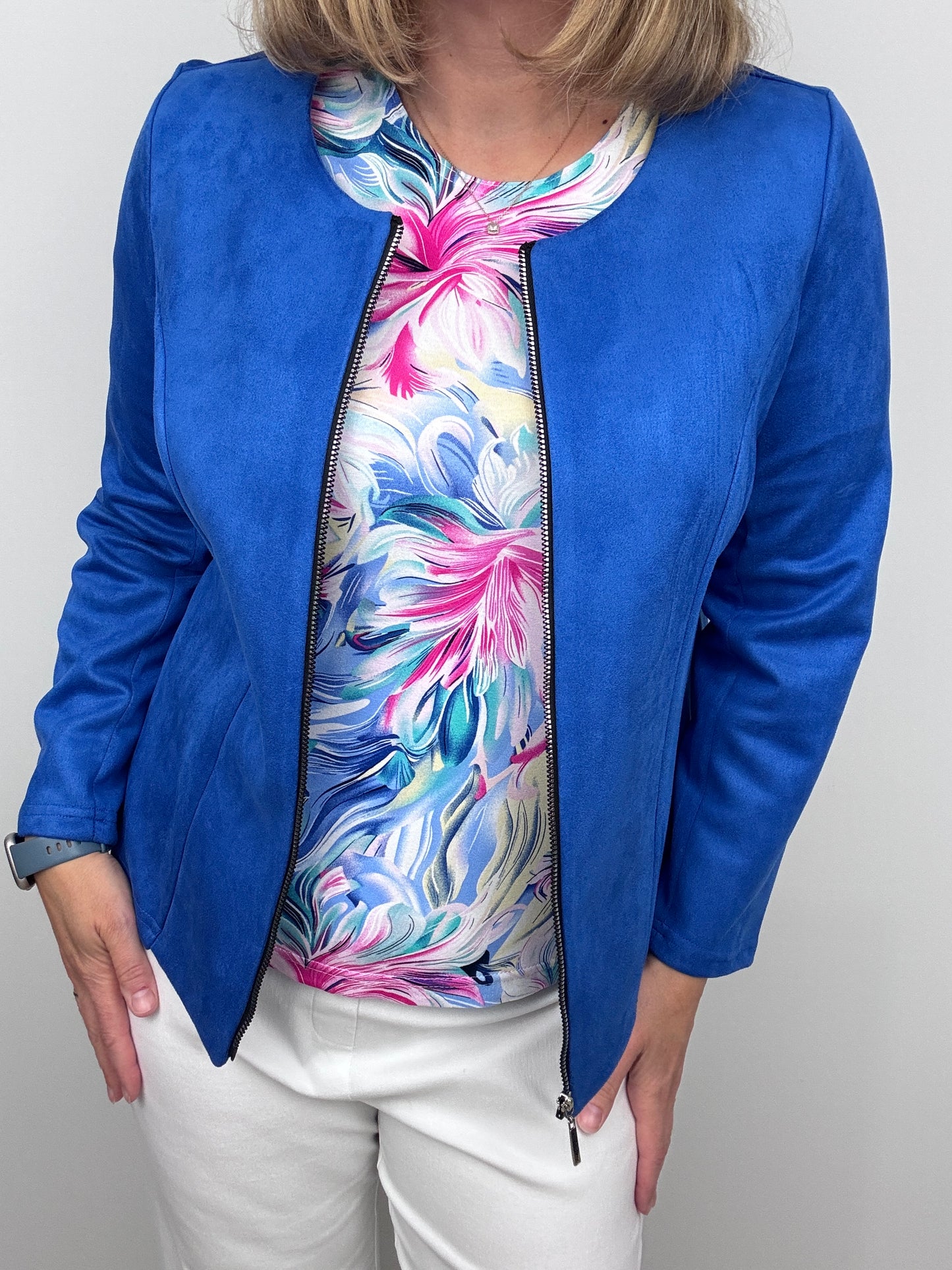 ROSE cotton feel style top short sleeve