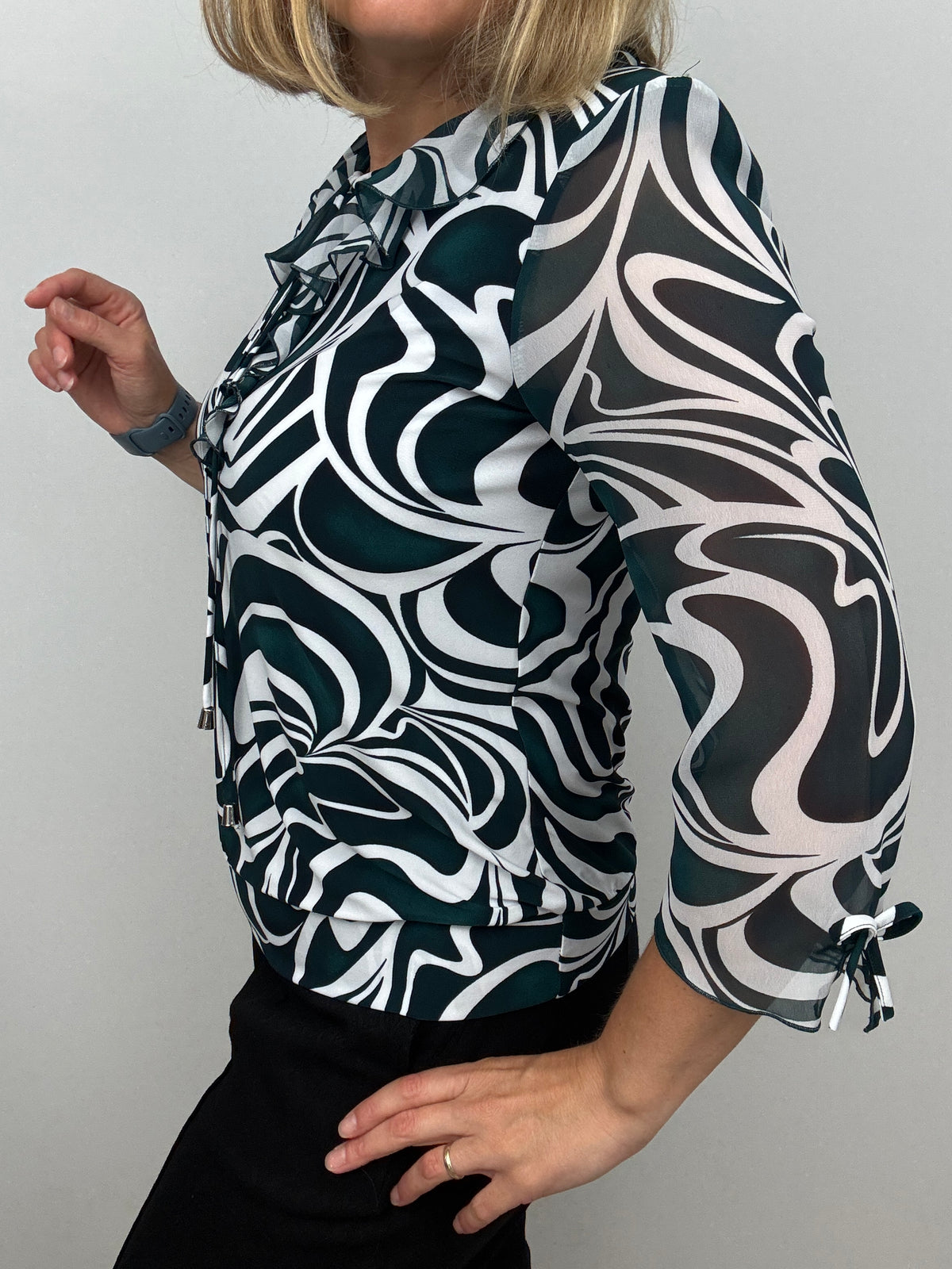 ADDISON ruffle top