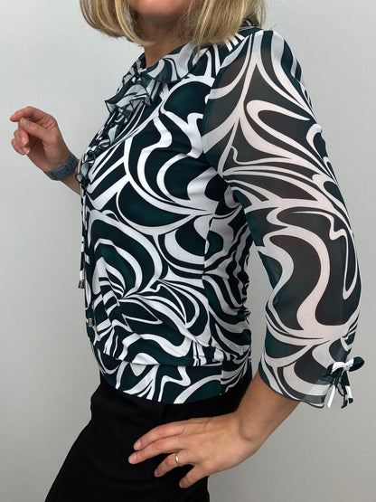 ADDISON ruffle top