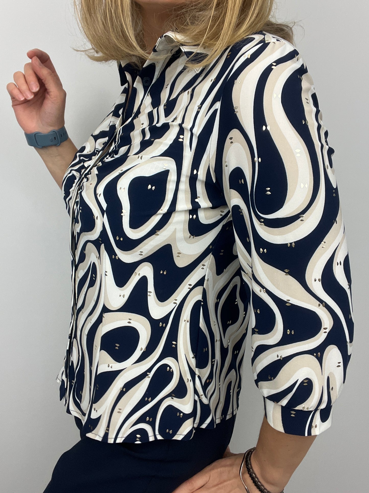 CHARLOTTE button down blouse