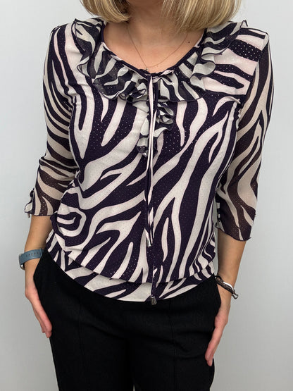 CARLA ruffle top