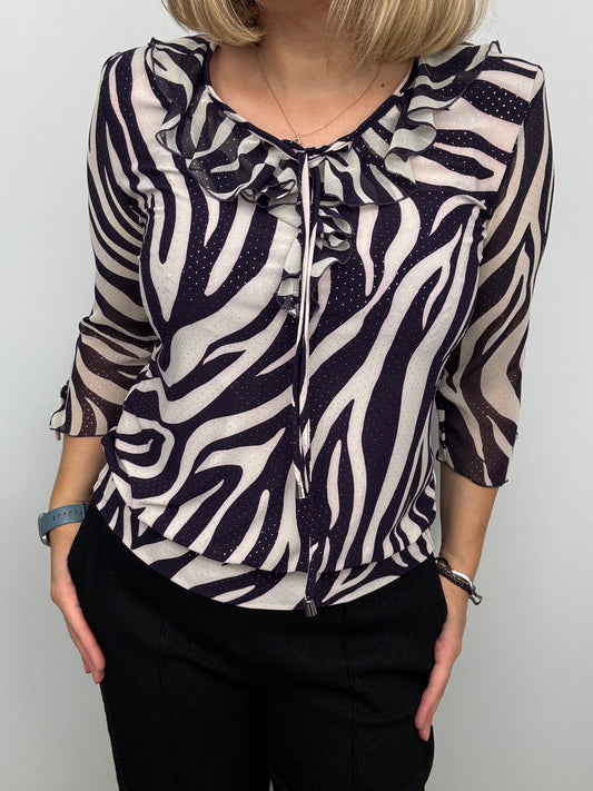 CARLA ruffle top