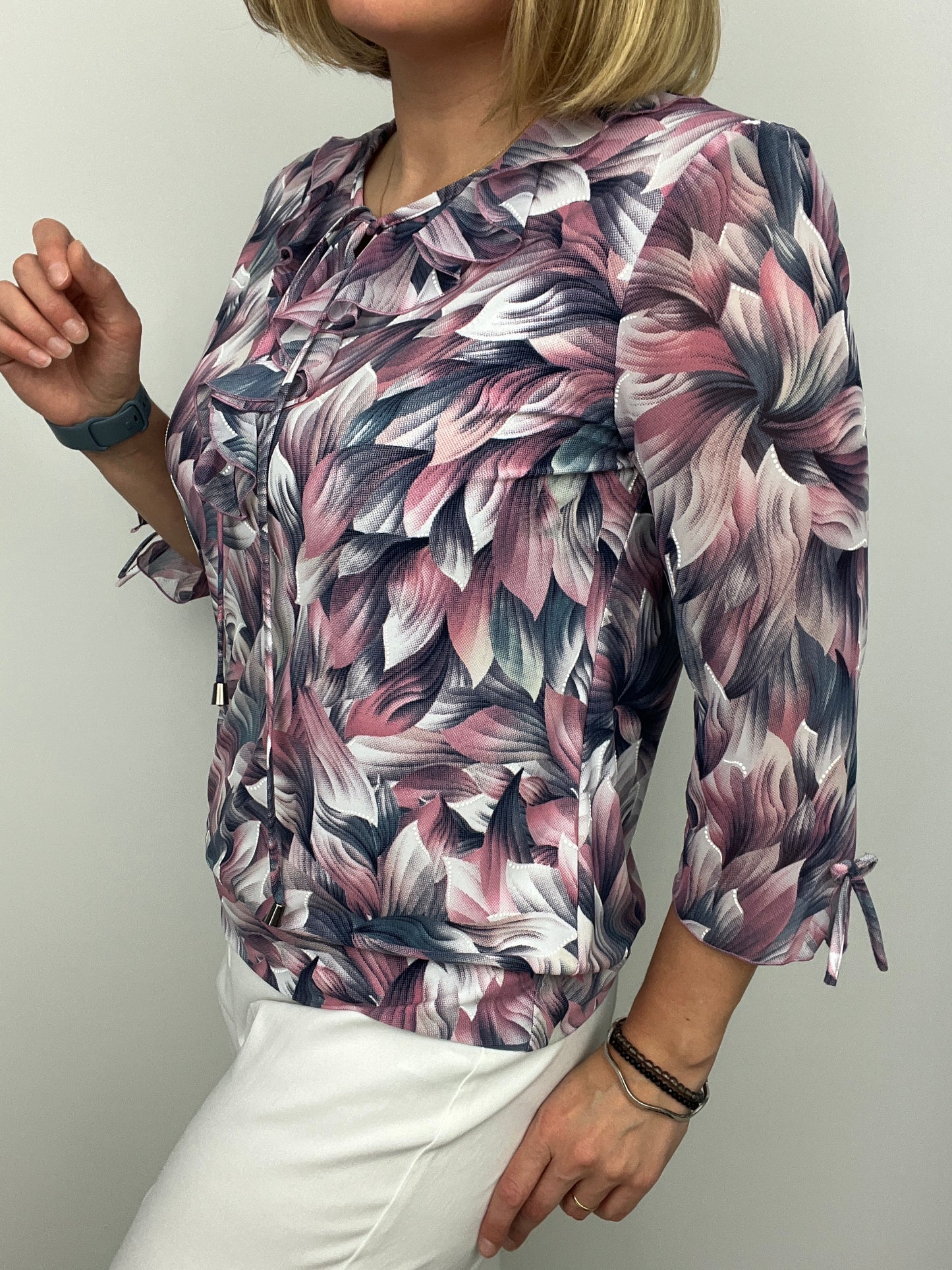 Amelia ruffle top