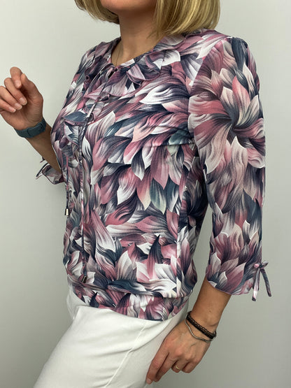 Amelia ruffle top