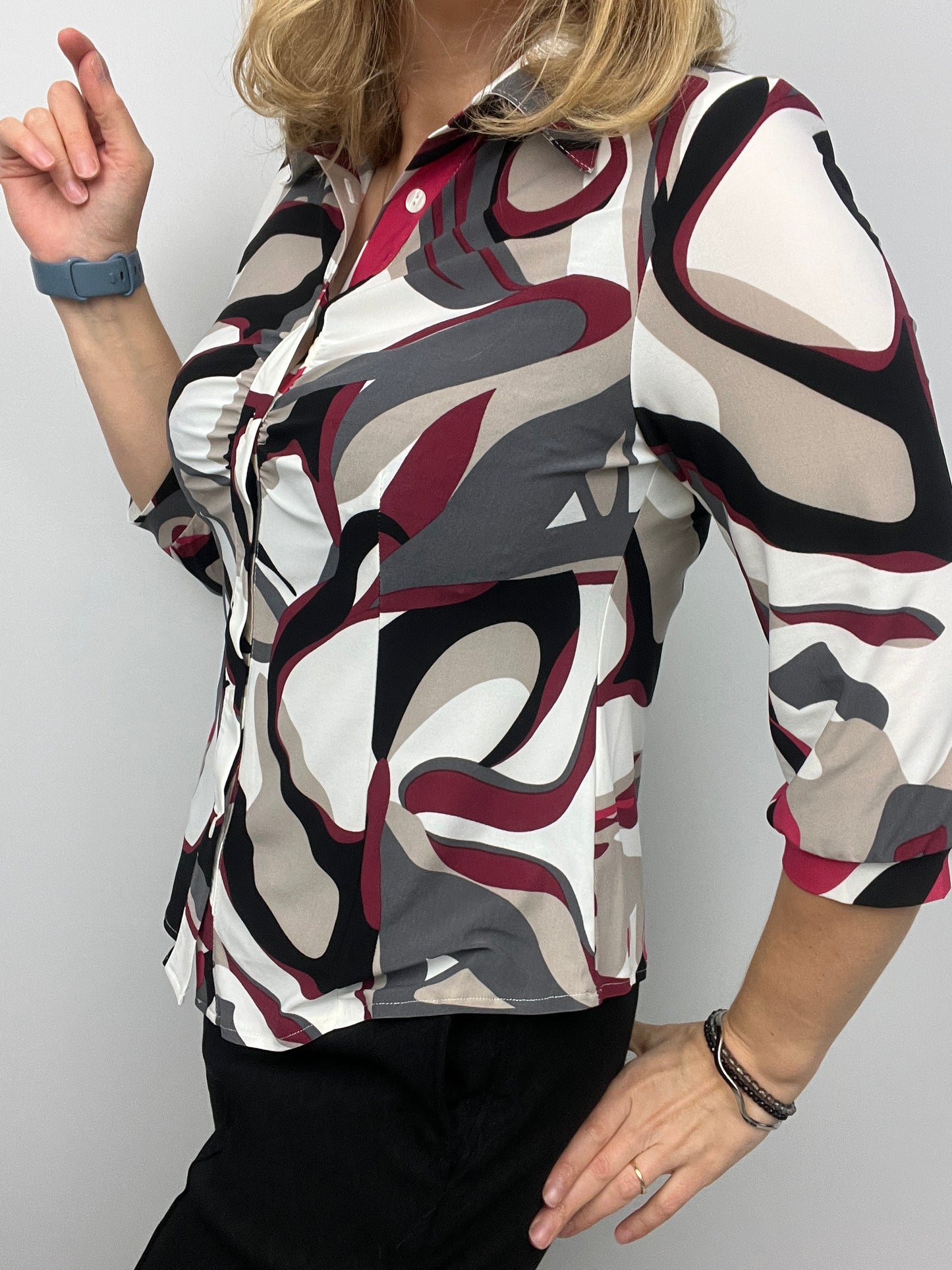 MIRABEL button down blouse