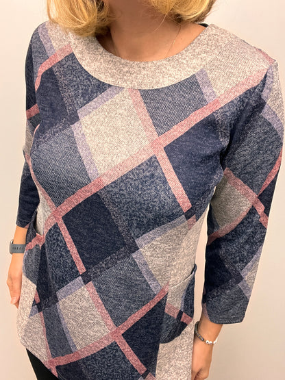 MICHELLE winter top with pockets