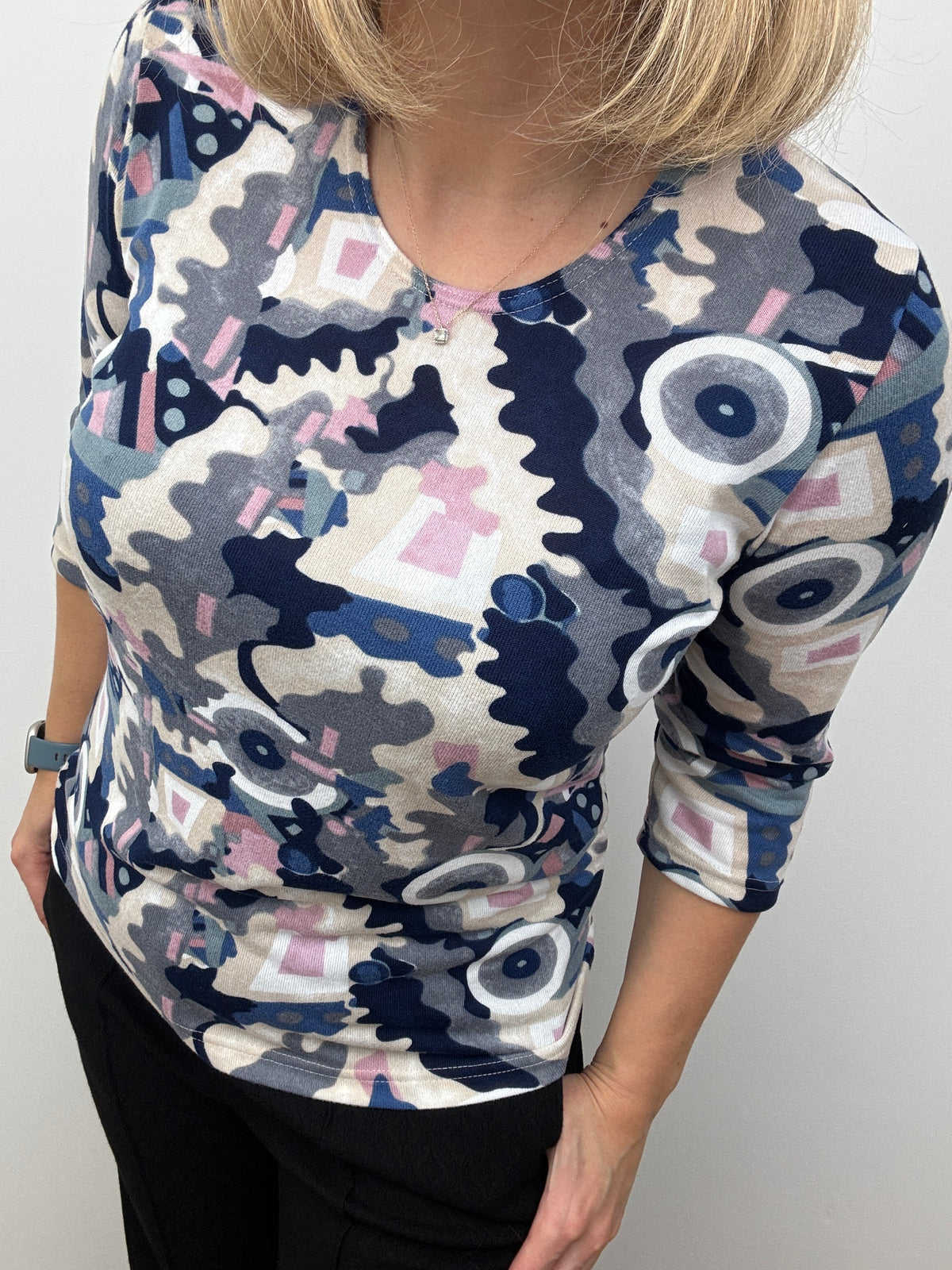 OLIVIA fine knit style top