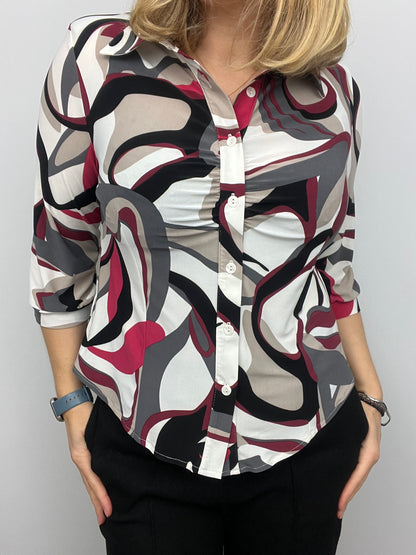 MIRABEL button down blouse