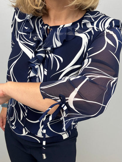 JOYCE ruffle top