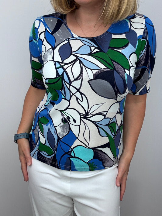 MAGGIE cotton feel style top short sleeve