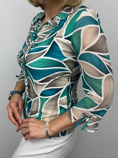 Oonagh ruffle top