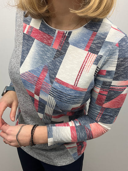 MAY long sleeve fine knit top