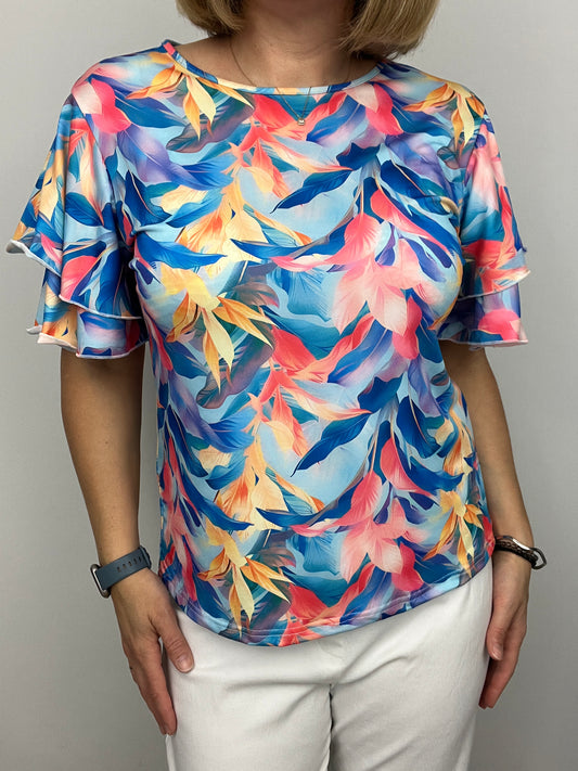 LOTTIE flutter sleeves top