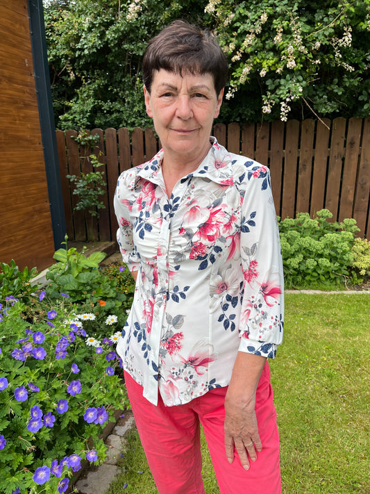 DIANE button down blouse