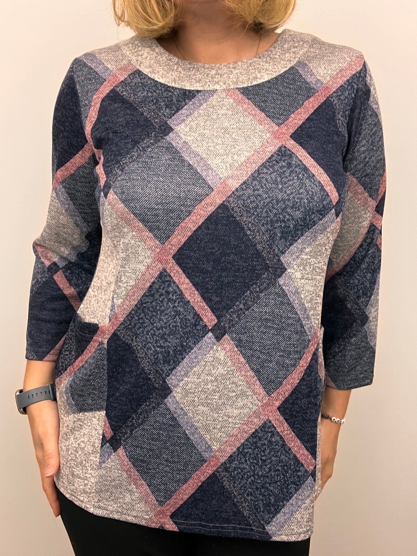 MICHELLE winter top with pockets