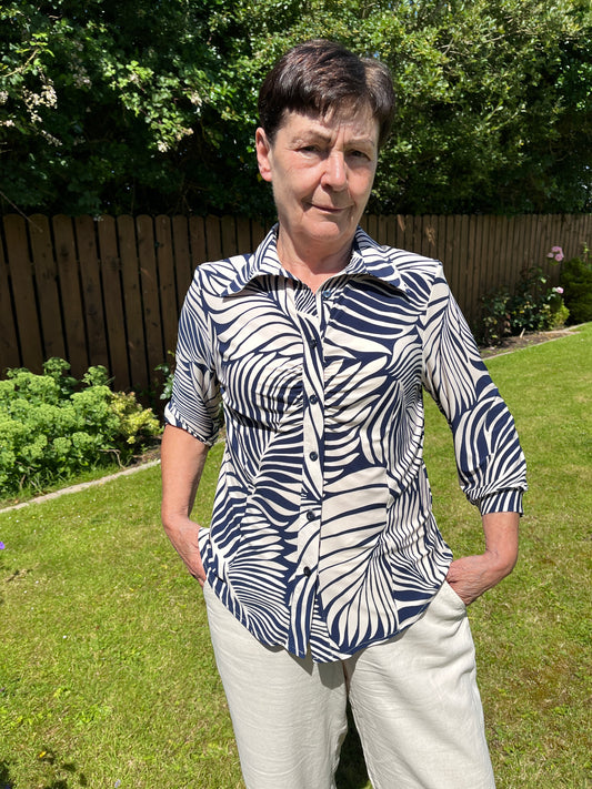 FREYA button down blouse