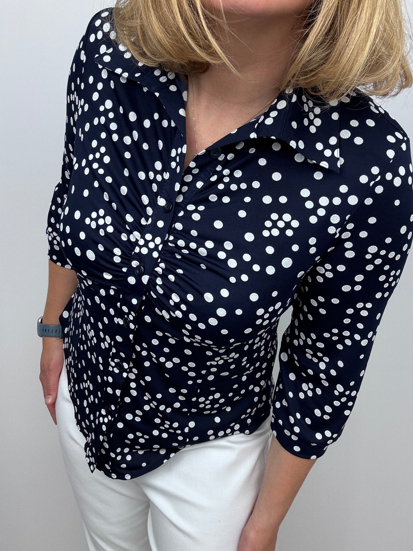 JACQUELINE button down blouse