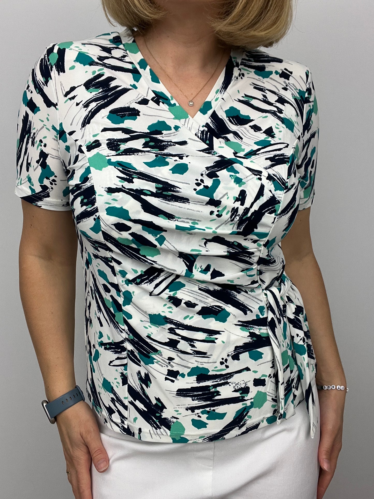 LACEY wrap top