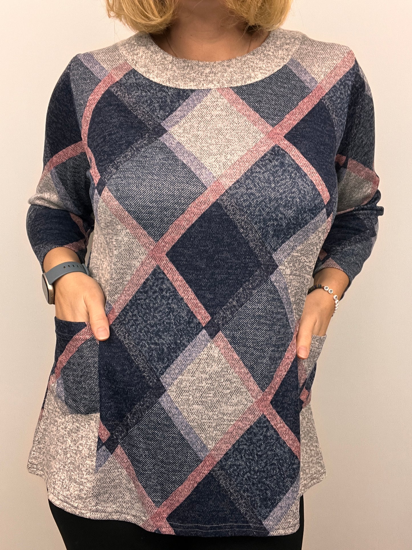 MICHELLE winter top with pockets