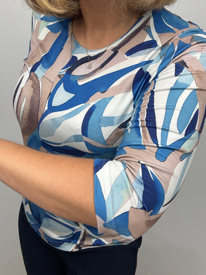 DYMPNA peachy feeling style top 3/4 sleeves