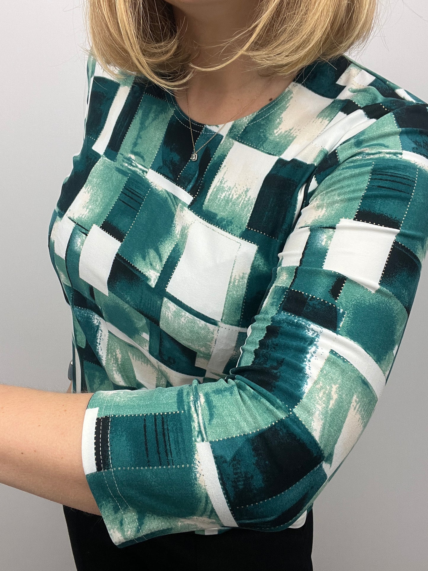 FREYA peachy feeling style top 3/4 sleeves