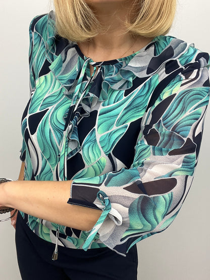 ASPEN ruffle top