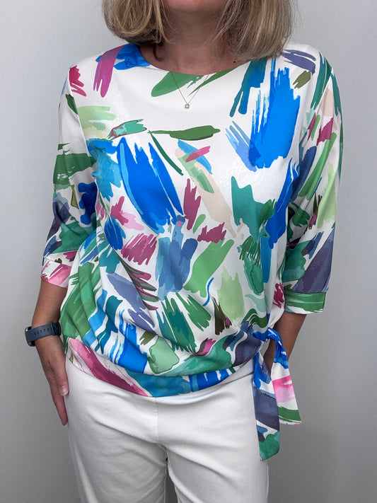 HEBE tie-side top