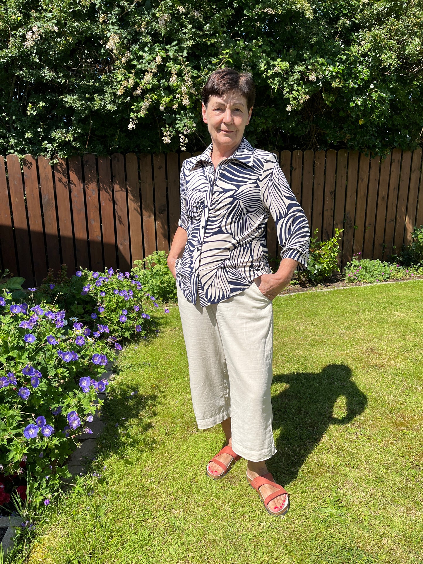 FREYA button down blouse