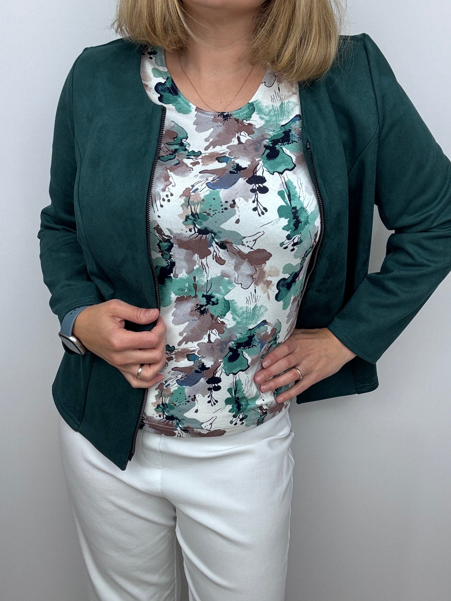 PHILOMENA cotton feel style top short sleeve
