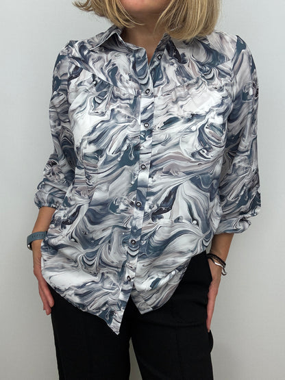 JOAN blouse with collar
