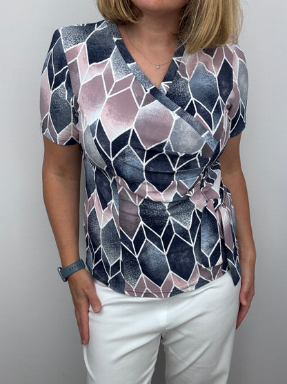 FRAN wrap top