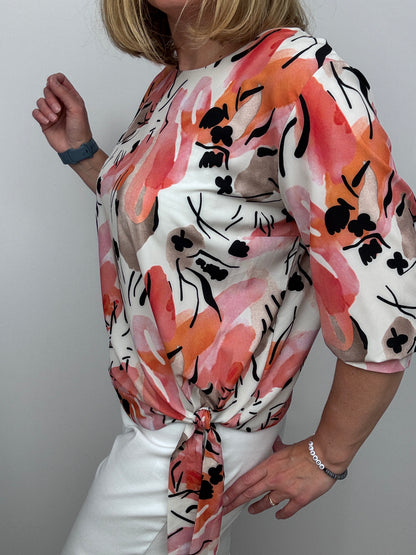 AMBER tie-side top