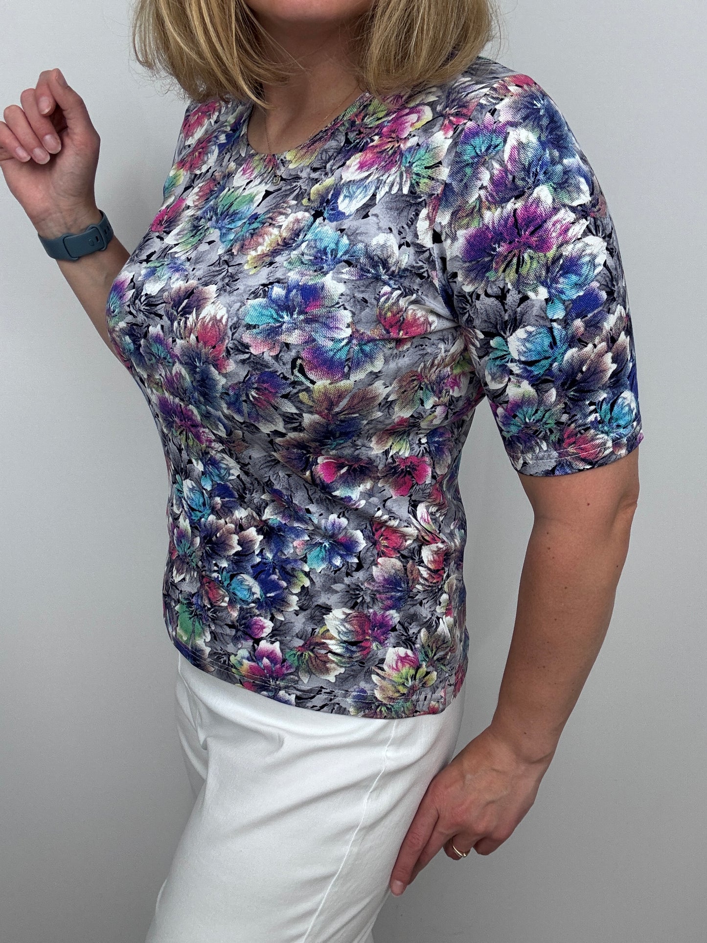PATRICIA cotton feel style top short sleeve