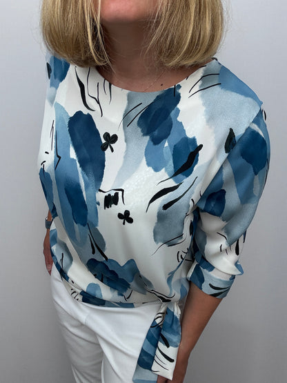 CAMERON tie-side top